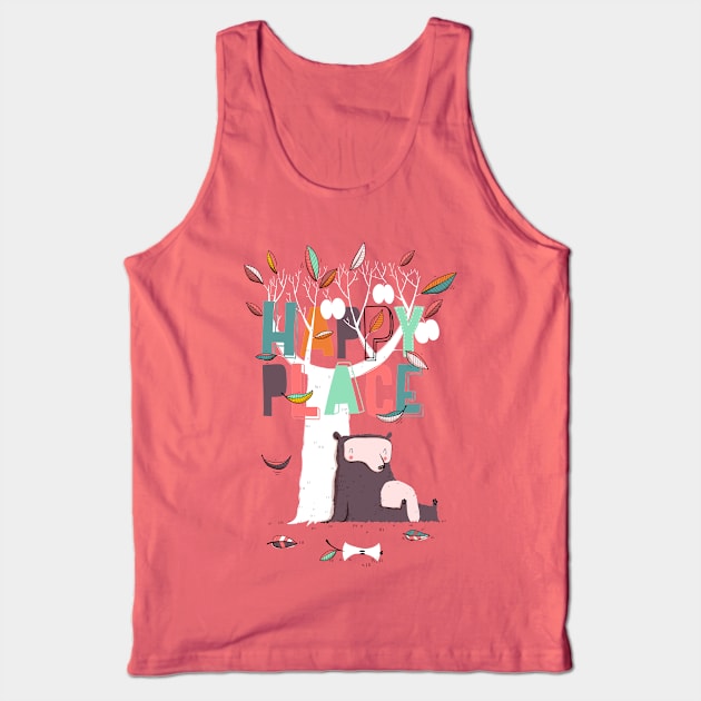 Happy place Tank Top by 3antsinarow